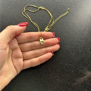 E Initial necklace
